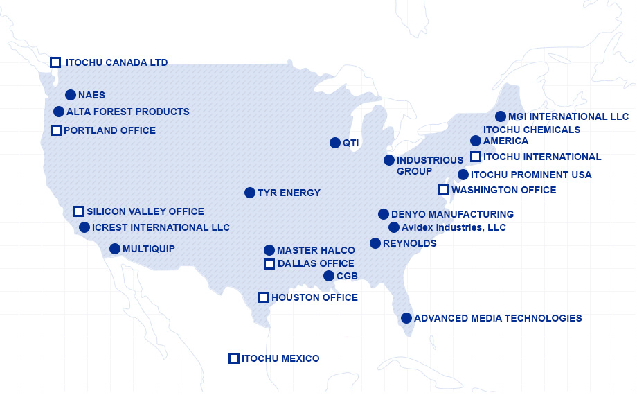Map of the United States